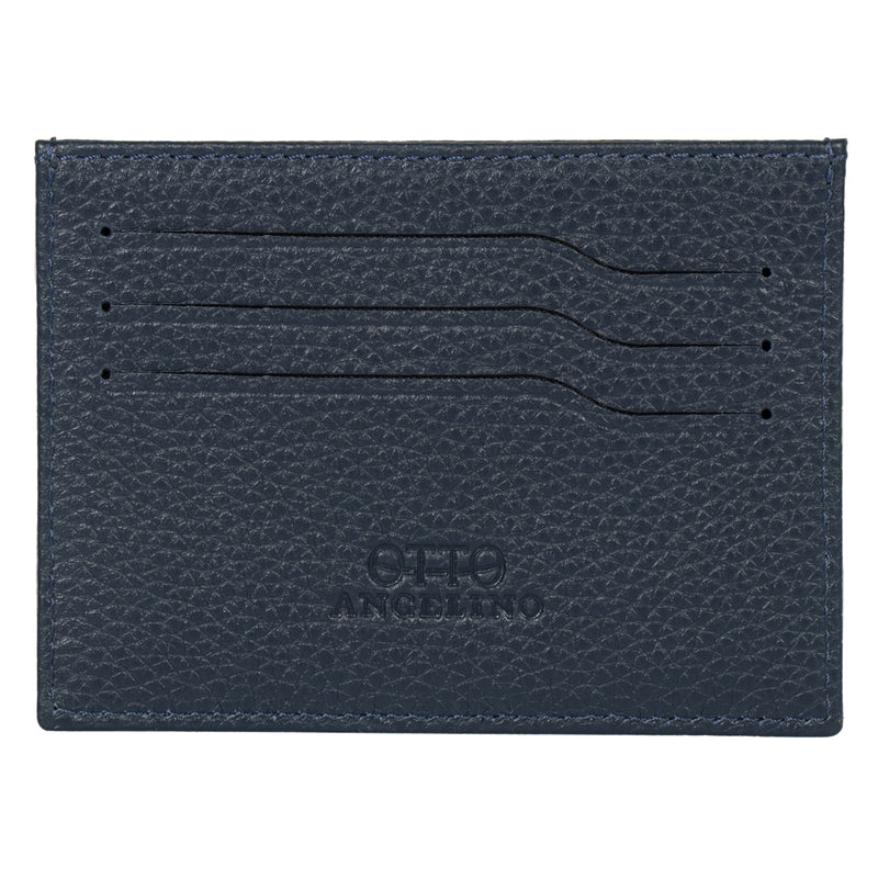 Otto Angelino Top Grain Leather Ultra Slim Minimalist Cardholder