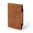 Londo Personalized Top Grain Leather Portfolio with Notepad (Snap Closure & Lock)