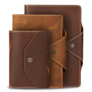 Londo Personalized Top Grain Leather Portfolio with Notepad (Snap Closure & Lock)