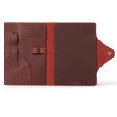 Londo Personalized Top Grain Leather Portfolio with Notepad (Snap Closure & Lock)