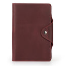 Londo Personalized Top Grain Leather Portfolio with Notepad (Snap Closure & Lock)
