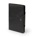 Londo Personalized Top Grain Leather Portfolio with Notepad (Snap Closure & Lock)