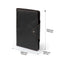 Londo Personalized Top Grain Leather Portfolio with Notepad (Snap Closure & Lock)