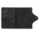 Londo Personalized Top Grain Leather Portfolio with Notepad (Snap Closure & Lock)