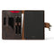 Londo Personalized Top Grain Leather Portfolio with Notepad (Snap Closure & Lock)