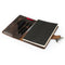 Londo Personalized Top Grain Leather Portfolio with Notepad (Snap Closure & Lock)