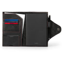 Londo Personalized Top Grain Leather Portfolio with Notepad (Snap Closure & Lock)