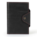 Londo Personalized Top Grain Leather Portfolio with Notepad (Snap Closure & Lock)