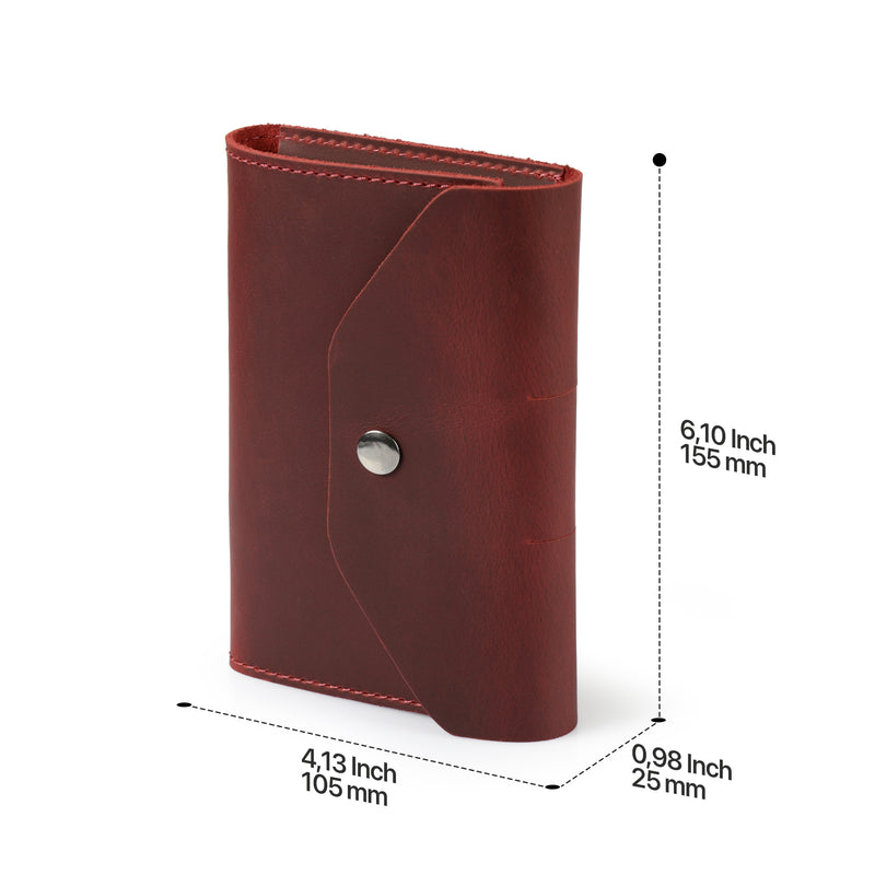 Londo Personalized Top Grain Leather Portfolio with Notepad (Snap Closure & Lock)