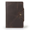 Londo Personalized Top Grain Leather Portfolio with Notepad (Snap Closure & Lock)