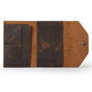 Londo Personalized Top Grain Leather Portfolio with Notepad (Snap Closure & Lock)
