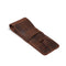 Londo Top Grain Leather Pen and Pencil Case with Tuck in Flap - Two Compartment