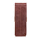 Londo Top Grain Leather Pen and Pencil Case with Tuck in Flap - Two Compartment