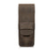 Londo Top Grain Leather Pen and Pencil Case with Tuck in Flap - Two Compartment