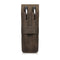 Londo Top Grain Leather Pen and Pencil Case with Tuck in Flap - Two Compartment