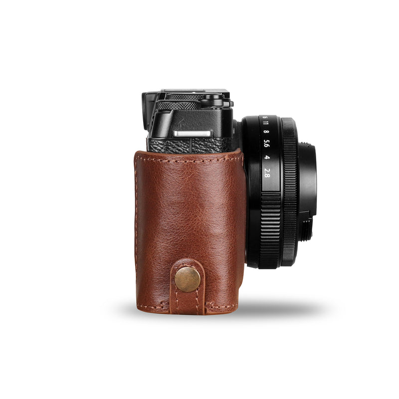MegaGear MG1924 Ever Ready Leather Camera Half Case Compatible with Fujifilm X-T4 - Brown MegaGear MG1924 Ever Ready Leather Camera Half Case Compatible with Fujifilm X-T4 - Brown