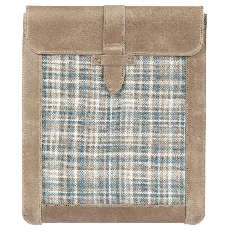Londo iPad Pro 12.9 Case - iPad Pro 11 Inch Case Genuine Top Grain Leather iPad Case with Garment Design for iPad Pro (2018-2024)/iPad Air (2021)