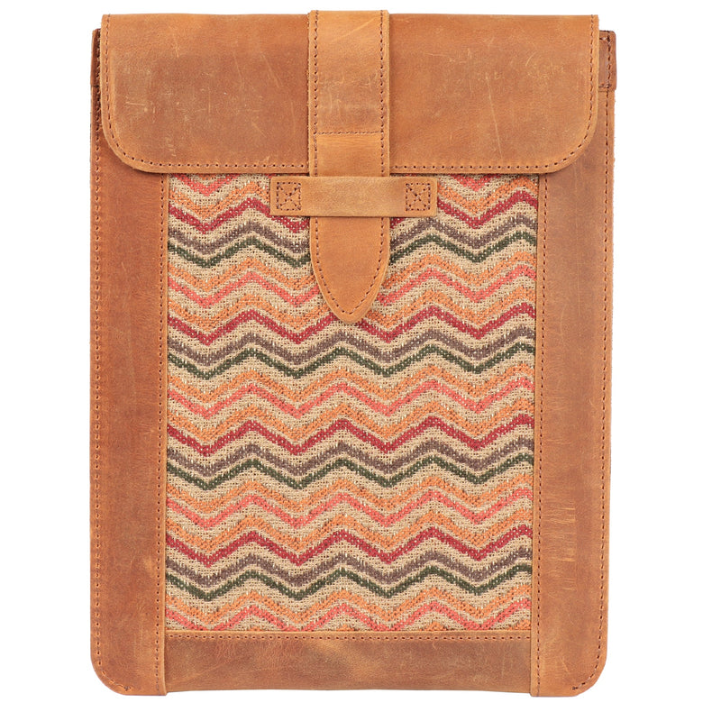 Londo iPad Pro 12.9 Case - iPad Pro 11 Inch Case Genuine Top Grain Leather iPad Case with Garment Design for iPad Pro (2018-2024)/iPad Air (2021)