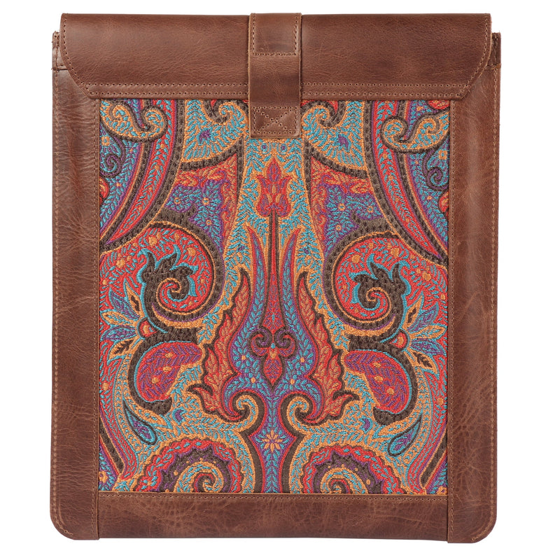 Londo iPad Pro 12.9 Case - iPad Pro 11 Inch Case Genuine Top Grain Leather iPad Case with Garment Design for iPad Pro (2018-2024)/iPad Air (2021)