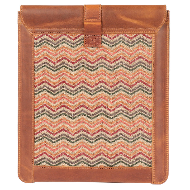 Londo iPad Pro 12.9 Case - iPad Pro 11 Inch Case Genuine Top Grain Leather iPad Case with Garment Design for iPad Pro (2018-2024)/iPad Air (2021)
