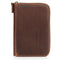 Londo Genuine Leather Padfolio with Pencil Holder Notepad and Zipper Closure