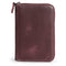 Londo Genuine Leather Padfolio with Pencil Holder Notepad and Zipper Closure