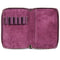 Londo Genuine Leather Padfolio with Pencil Holder Notepad and Zipper Closure