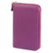Londo Genuine Leather Padfolio with Pencil Holder Notepad and Zipper Closure