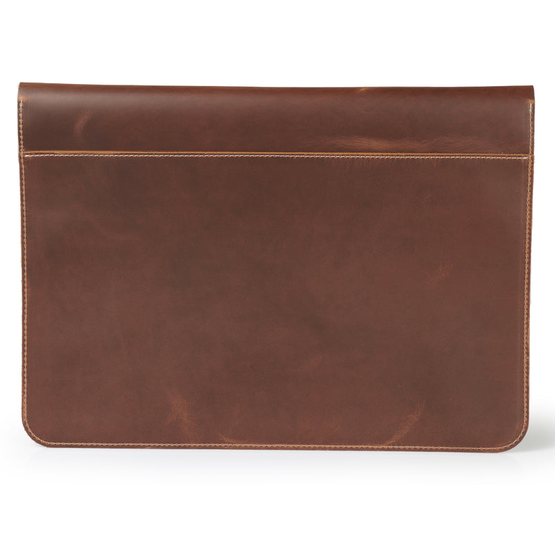 MegaGear Fine Leather and Sleeve Bag for MacBook Pro, MacBook Air and iPad Case