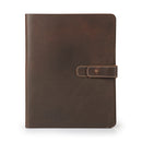 Londo Genuine Leather Tablet Cover with Two Card Slots & Leather Pen / Pencil Holders