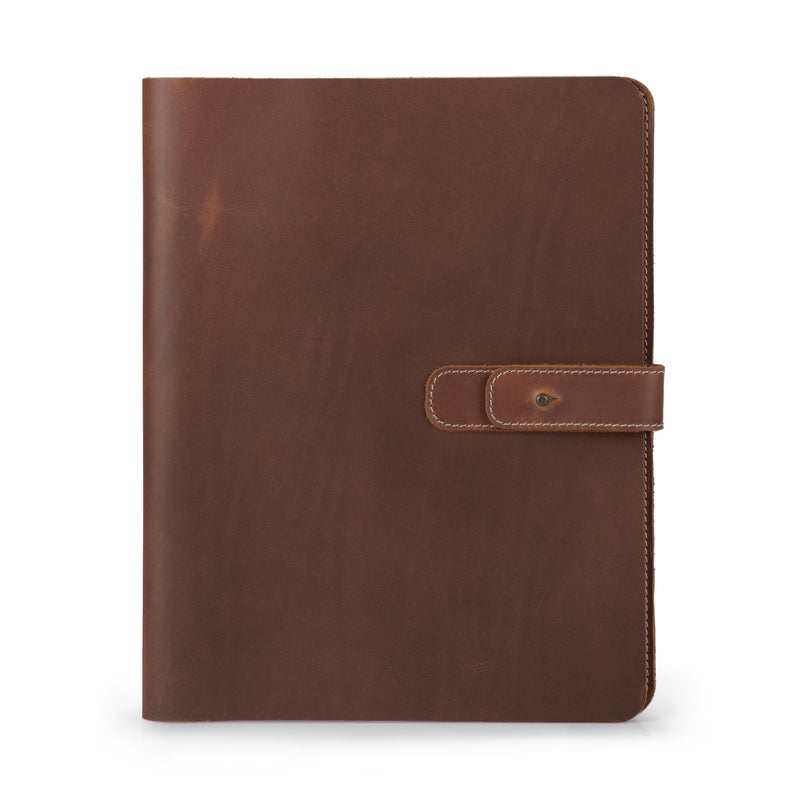 Londo Genuine Leather Tablet Cover with Two Card Slots & Leather Pen / Pencil Holders