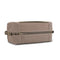 Londo Toiletry Bag Top Grain Leather and Canvas Travel Bag Dopp Kit Makeup Case, Cosmetic Bag