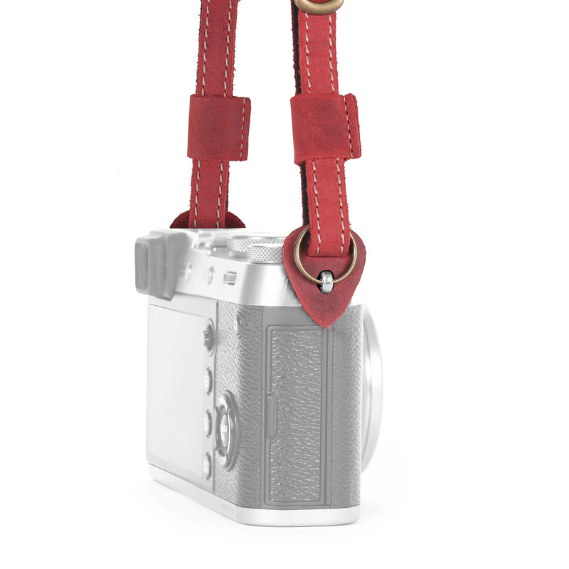 MegaGear Sierra Top Grain Leather Shoulder or Neck Strap for All Cameras