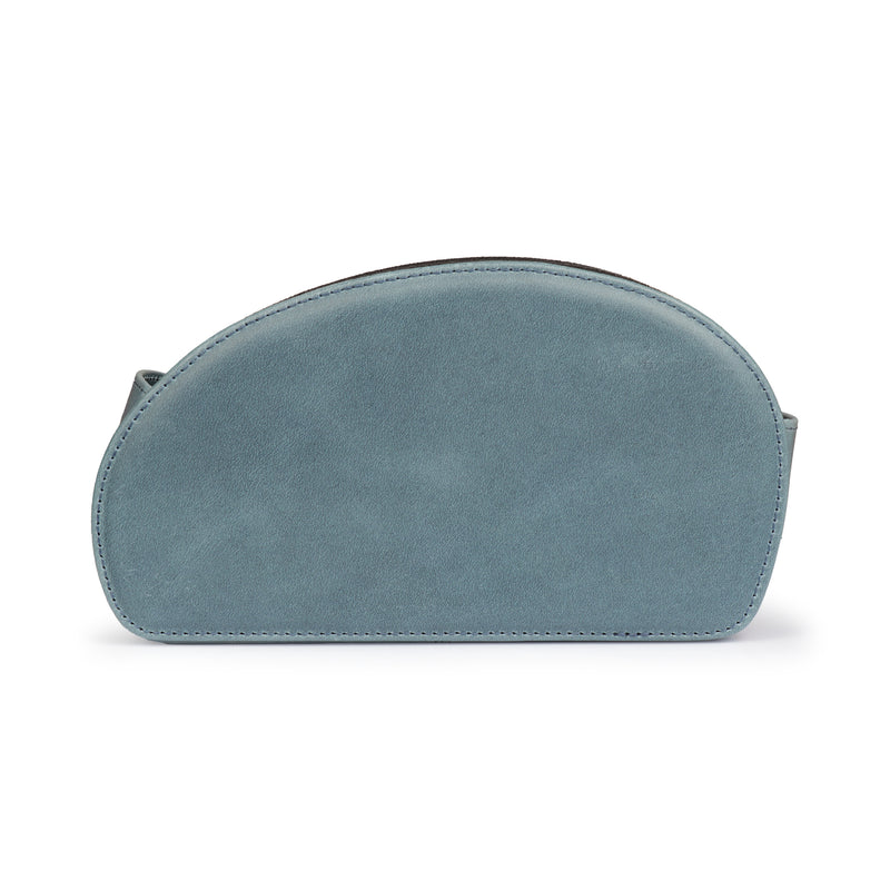 Londo Remote Control Holder with 5 Pockets, Store DVD, Blu-Ray, TV, Roku or Apple TV Remotes, Italian Top Grain Leather with Suede Lining