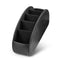 Londo Remote Control Holder with 5 Pockets, Store DVD, Blu-Ray, TV, Roku or Apple TV Remotes, Italian Top Grain Leather with Suede Lining