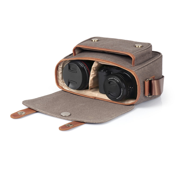 Megagear Sequoia Canvas Camera Bag Shoulder Bag Case 