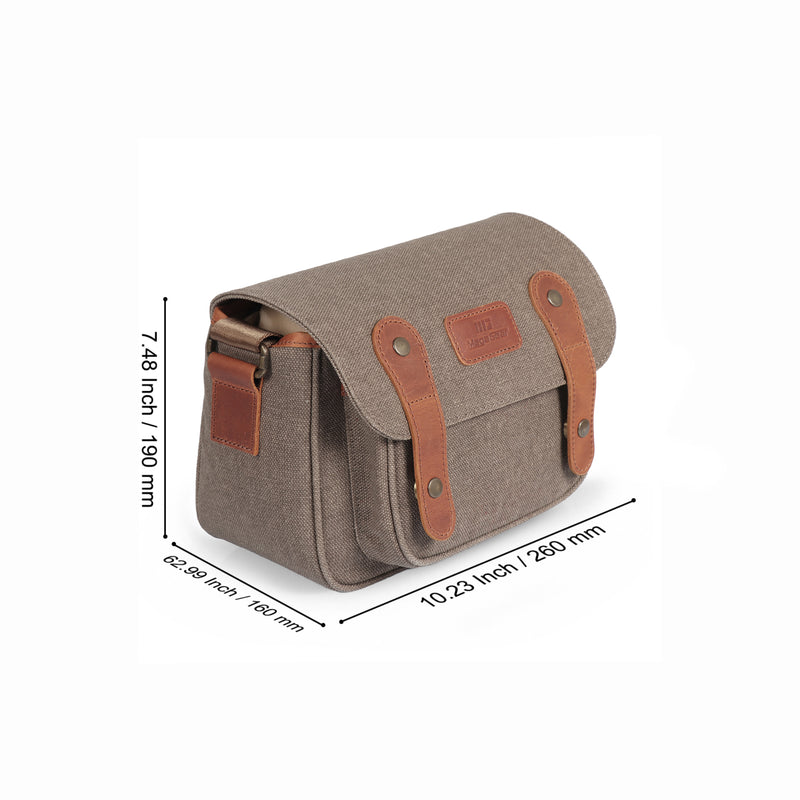 Megagear Sequoia Canvas Camera Bag Shoulder Bag Case 