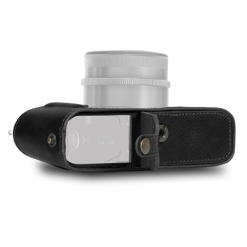 MegaGear Nikon Z fc Ever Ready Genuine Leather Camera Half Case