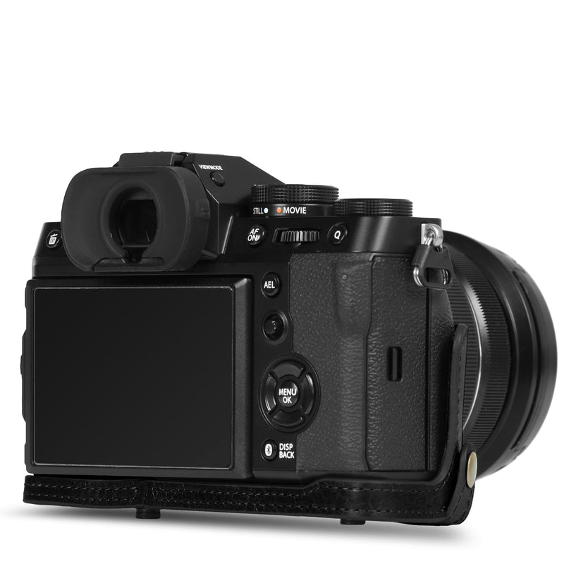 MegaGear Fujifilm X-T5 (16-80 mm) Ever Ready Genuine Leather Camera Case