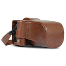 MegaGear Fujifilm X-T5 (16-80 mm) Ever Ready Genuine Leather Camera Case