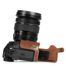 MegaGear Fujifilm X-T5 (16-80 mm) Ever Ready Genuine Leather Camera Case