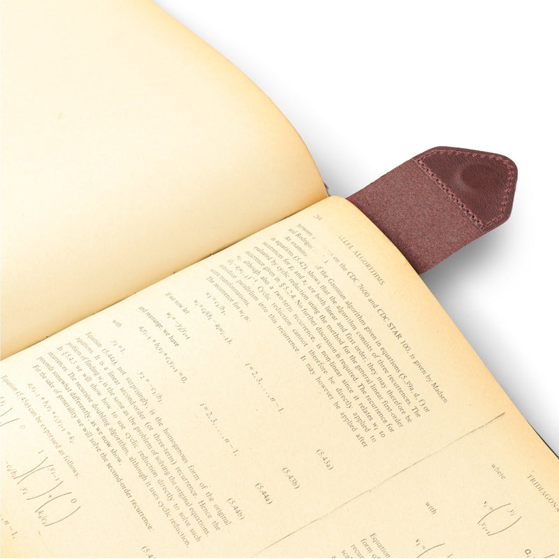 Londo Genuine Leather Handmade Magnetic Bookmark (Set of 2)