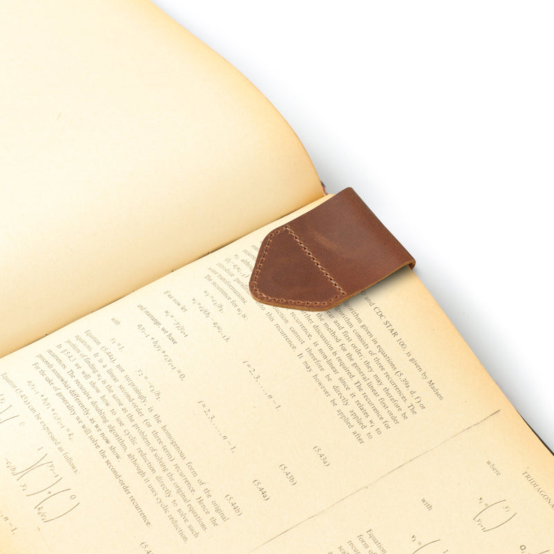 Londo Genuine Leather Handmade Magnetic Bookmark (Set of 2)