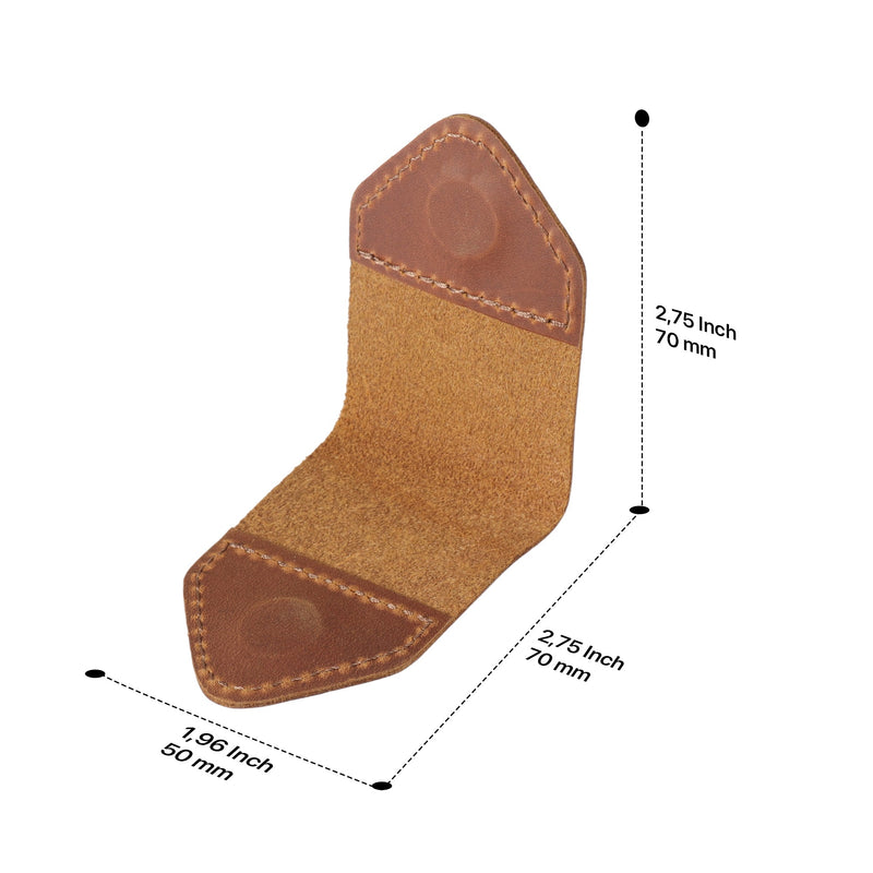 Londo Genuine Leather Handmade Magnetic Bookmark (Set of 2)