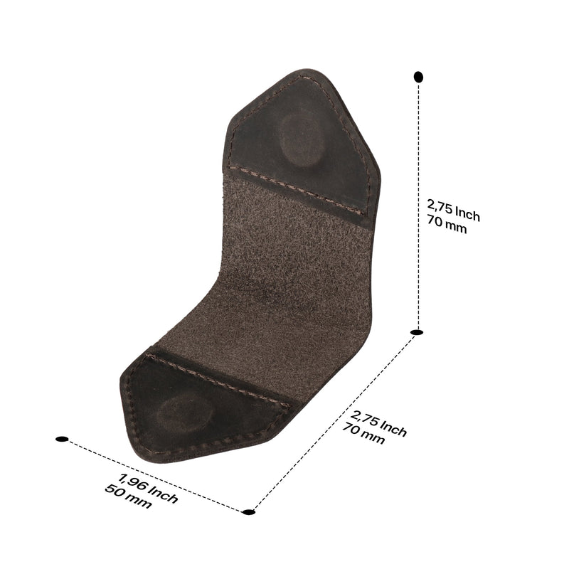 Londo Genuine Leather Handmade Magnetic Bookmark (Set of 2)