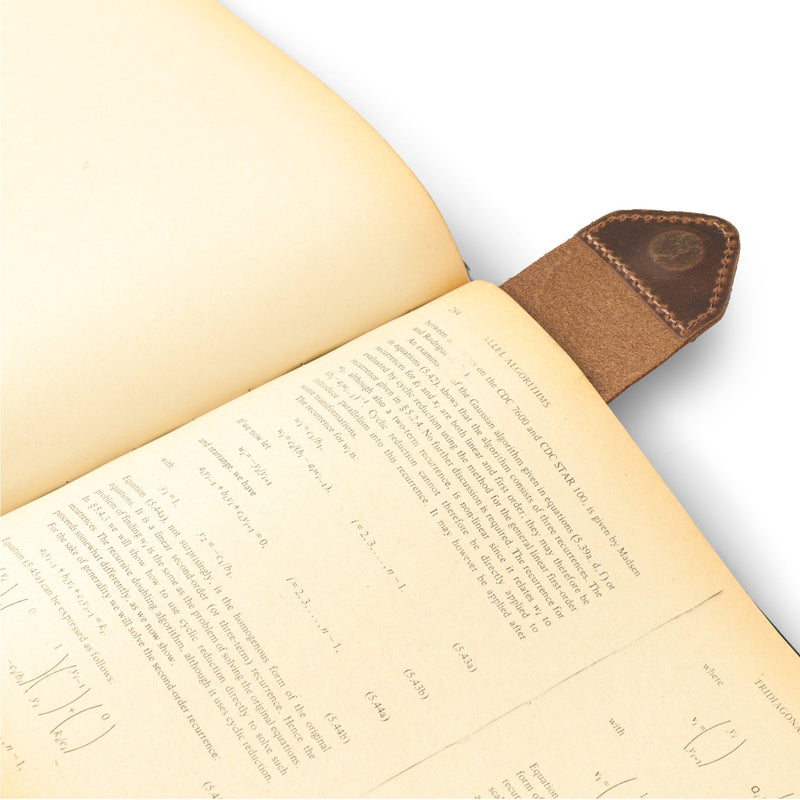 Londo Genuine Leather Handmade Magnetic Bookmark (Set of 2)