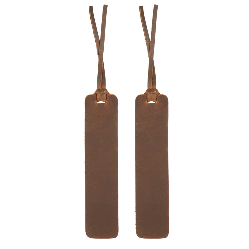 Londo Genuine Leather Handmade Knotted Bookmark (Set of 2)