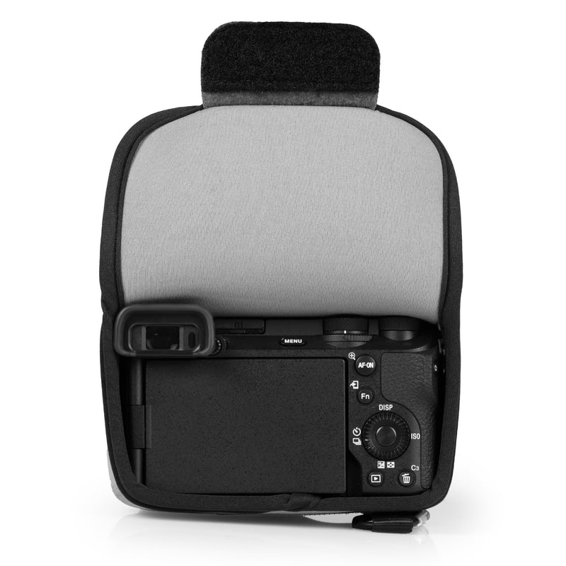 Camera Tas Met Batterijtoegang Étui De Protection En Cuir Véritable MegaGear Pour Sony Alpha A6300,A6000 16-50 Mm Camera Bescherming Camera Tas Met Batterijtoegang Étui De Protection En Cuir Véritable MegaGear Pour Sony Alpha A6300,A6000 16-50 Mm Camera Bescherming