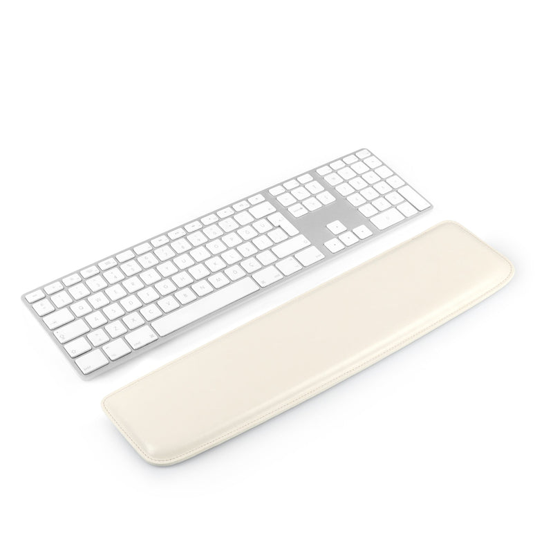 Londo Keyboard Pad - PU Leather Premium Ergonomic Support for Comfortable Typing at Work and Home