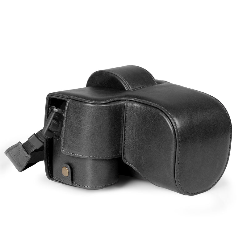 MegaGear Fujifilm X-S20 (18-55mm) Ever Ready Genuine Leather Camera Case